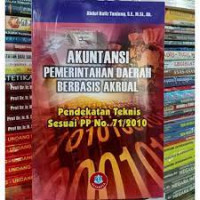 Image of Akuntansi pemerintahan daerah berbasis akrual : pendekatan teknis sesuai PP no. 77/2010