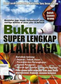 Image of Buku super lengkap olahraga