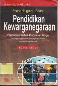 Image of Paradigma baru pendidikan kewarganegaraan