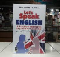 Image of Let's speak english : a practical and useful english basic grammar