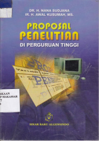 Image of Proposal penelitian: di perguruan tinggi