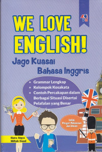 Image of We love english = jago kuasai bahasa inggris